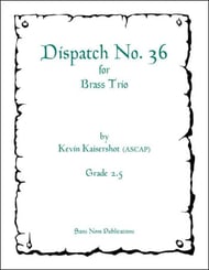 Dispatch No. 36 Trumpet, Trumpet, Euphonium Trio cover Thumbnail